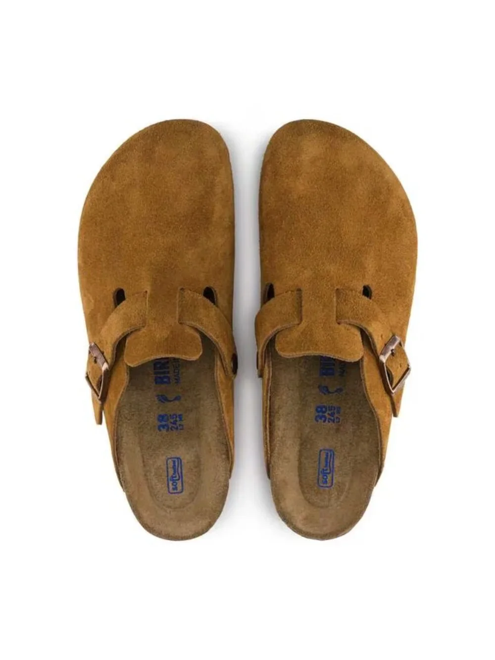 NEW Birkenstock Boston Soft Footbed Suede Leather Clogs